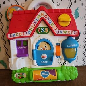 Fisher Price Laugh and Learn Puppy's Busy Activity Home